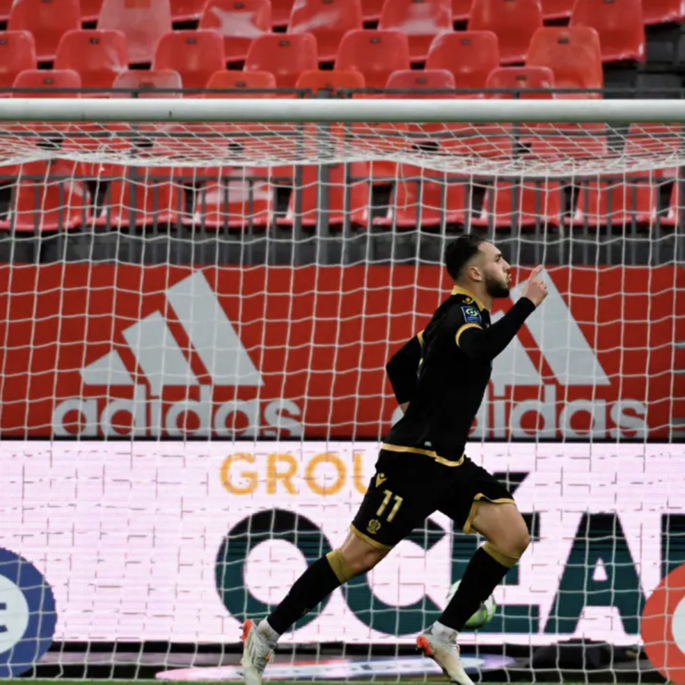 L&rsquo;OGC Nice reprend la deuxième place après sa victoire à Brest (3-0)