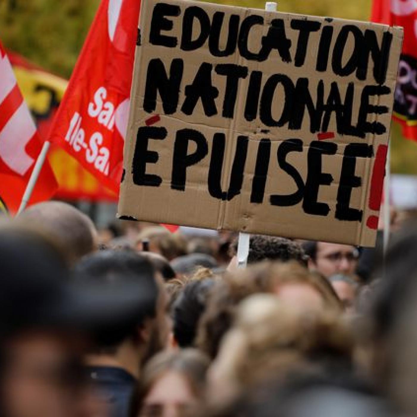 Grève de l&rsquo;Education Nationale jeudi 13 janvier