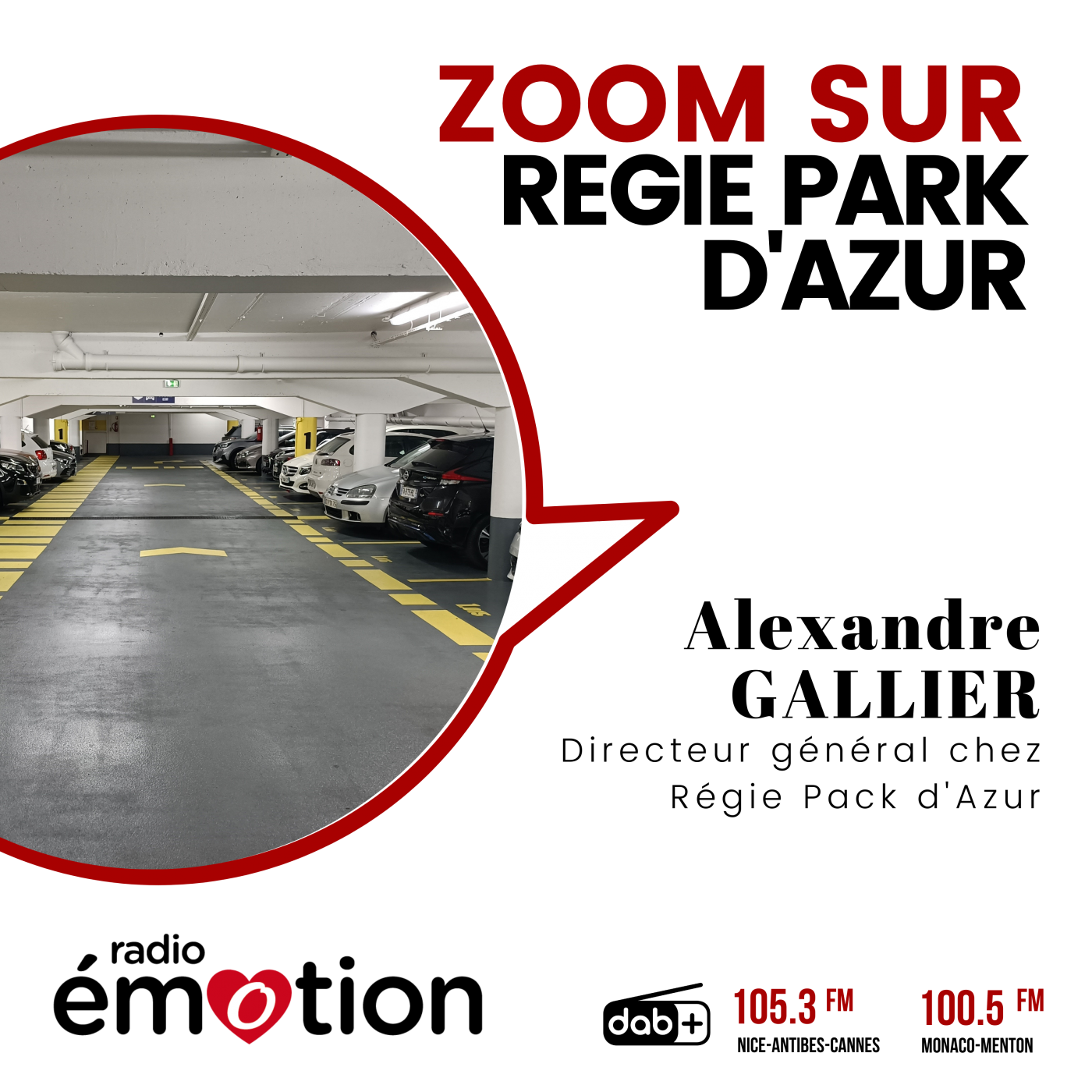 ZOOM SUR REGIE PARC D&rsquo;AZUR