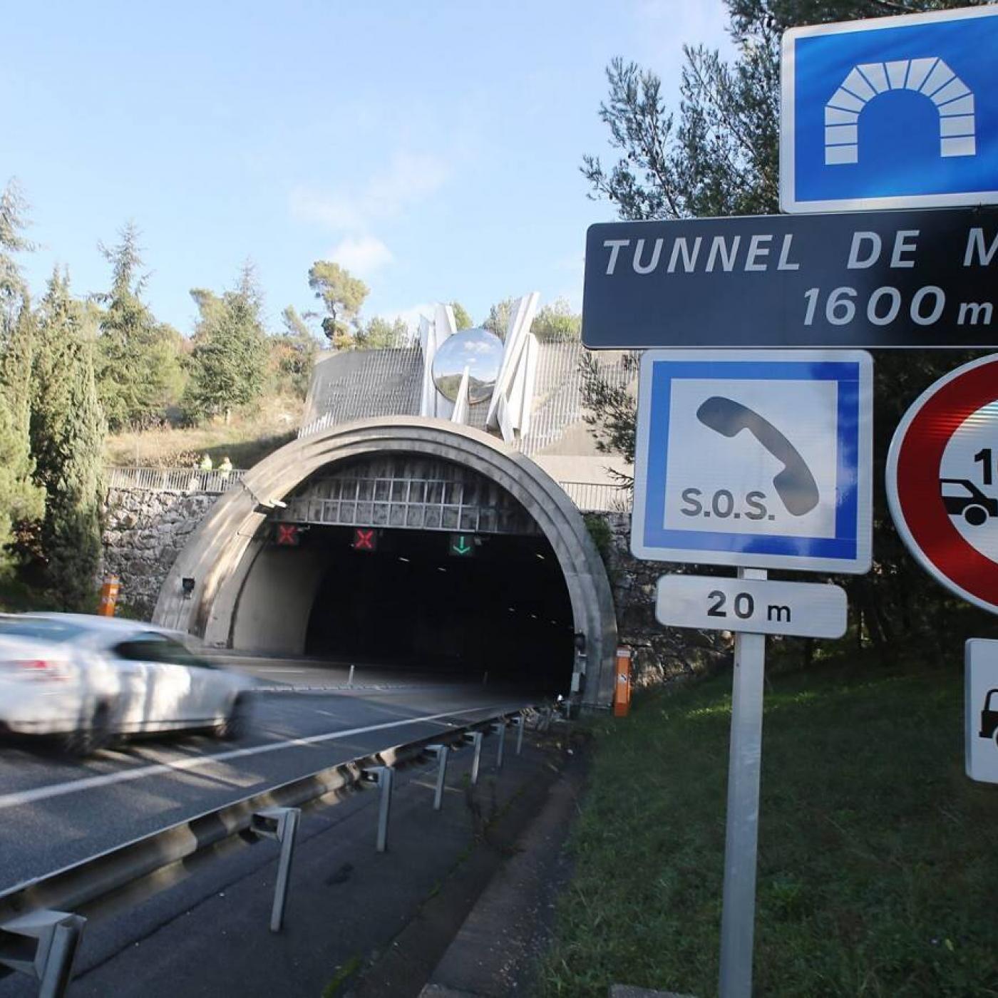 Le tunnel de l&rsquo;A500 sera fermé tous les soirs entre 21h00 et 05h00 cette semaine