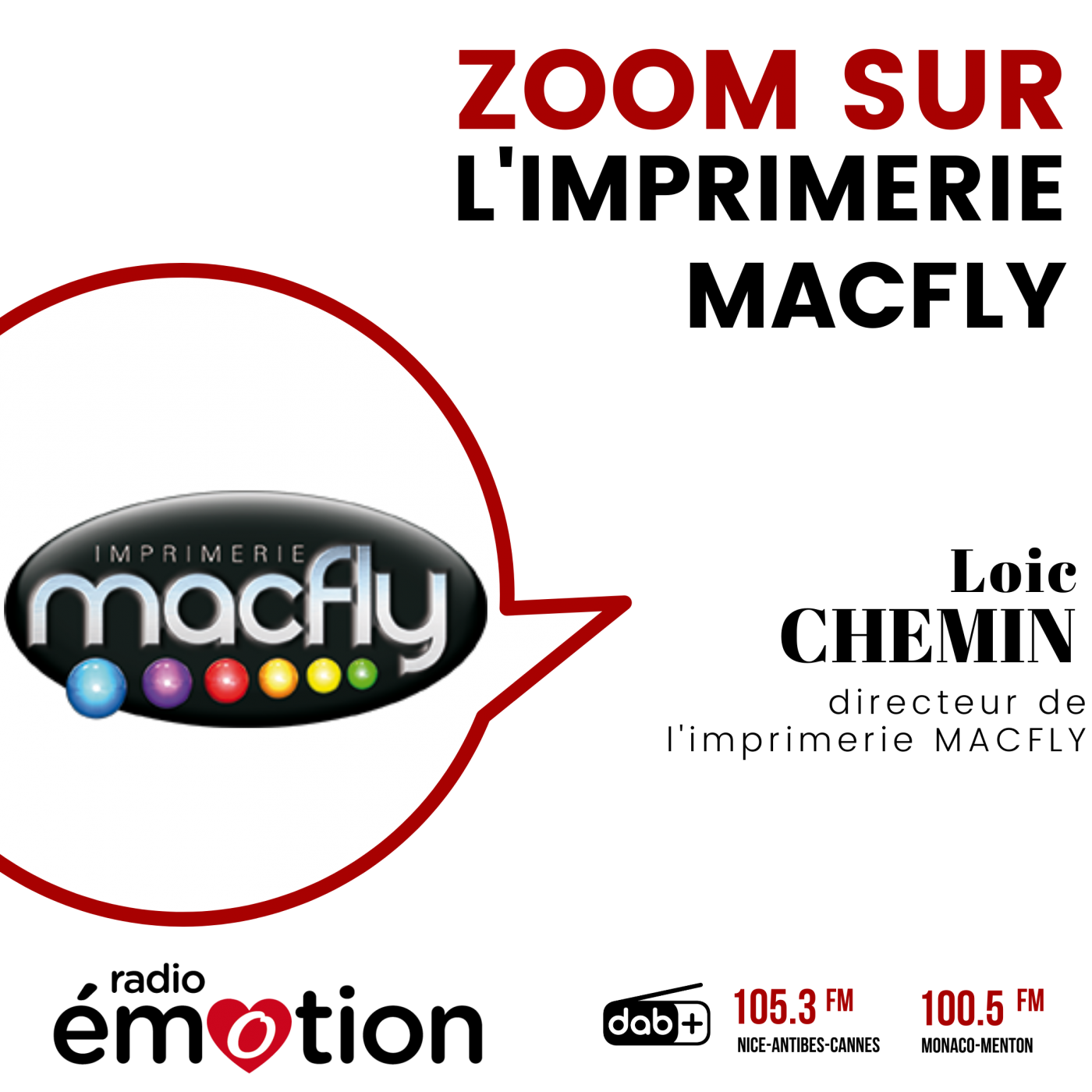 ZOOM SUR L&rsquo;IMPRIMERIE MACFLY