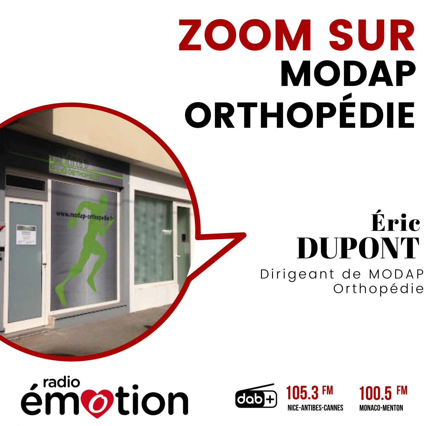 ZOOM SUR MODAP ORTHOPÉDIE