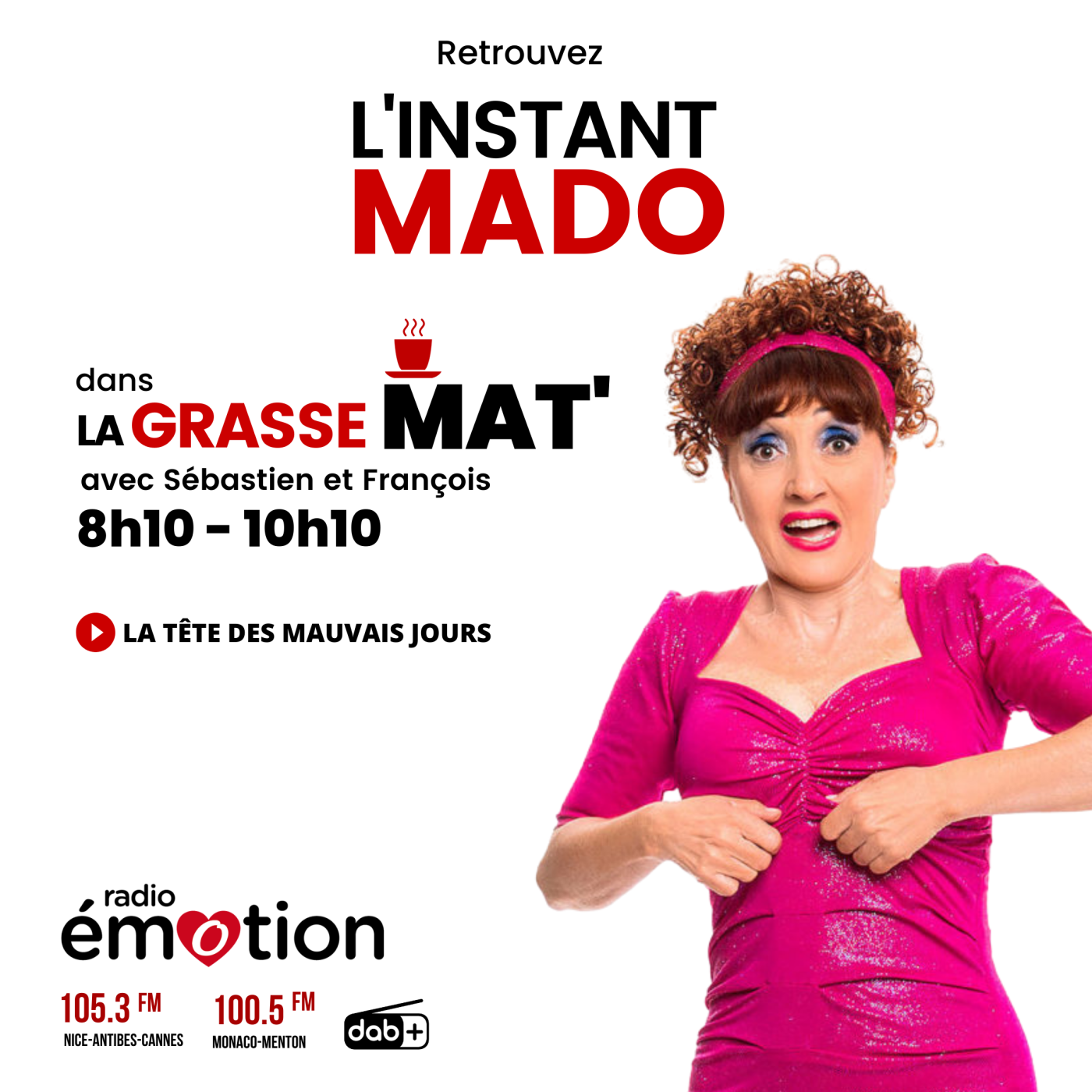 L&rsquo;INSTANT MADO : LA TÊTE DES MAUVAIS JOURS